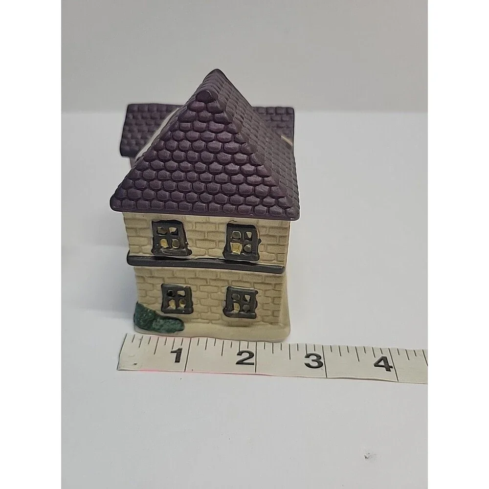 Gift Collection Hand Painted Porcelain Christmas Tea Light‎ Hotel